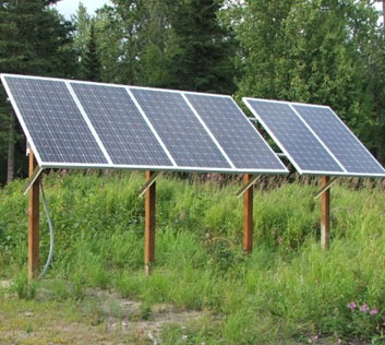 Homemade Solar Panel Installation